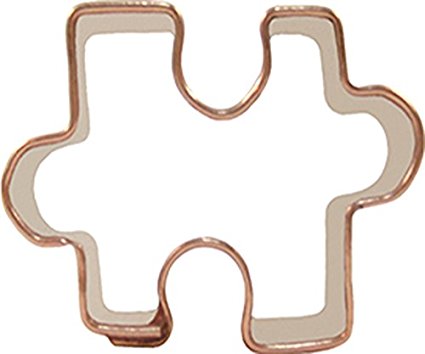 CopperGifts: Mini Tiny Puzzle Piece Cookie Cutter