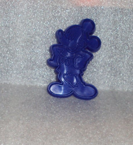 Tupperware Imprint Cookie Cutter Walt Disney Mickey Mouse Blue