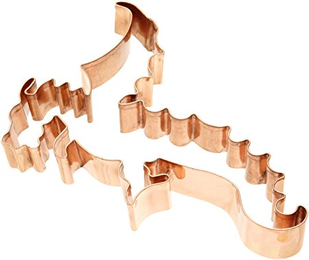 Old River Road Dragon Shape Cookie Cutter, Copper