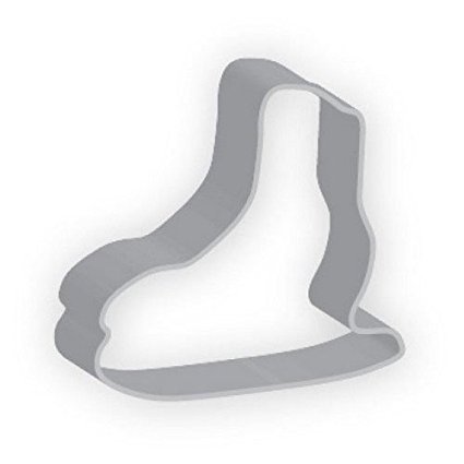 The American Cookie Cutter by Flavortools Ice Skate Cookie Cutter, 3-Inch, Set of 12